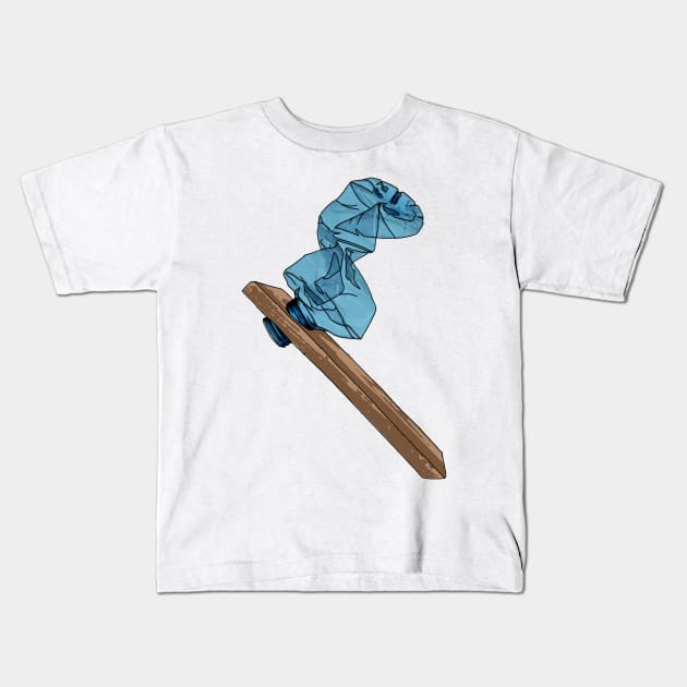 Plastic bottle Kids T-Shirt by Muga Design